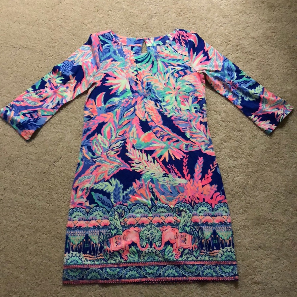 Lilly Pulitzer medium bay dress sunset safari